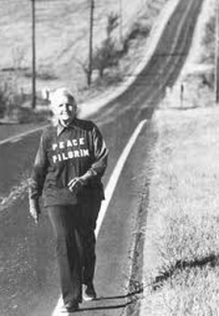 Peace Pilgrim. (book cover image)